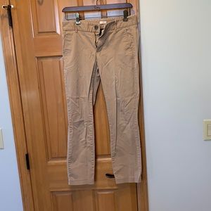 J Crew stretch capri khakis